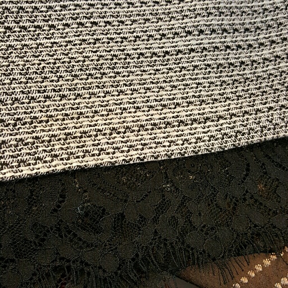 Topshop Black and White skirt size 4 - Picture 2 of 5